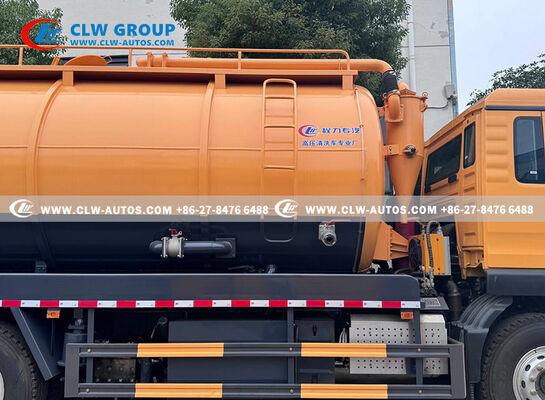 Sinotruk HOWO TX 18m³ Combination Sewer Cleaning Truck with High-Pressure Jetting System and 6m Suction Depth