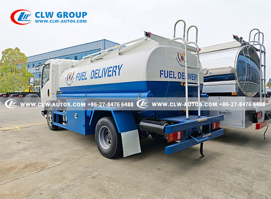 HOWO 5.25m³ Fuel Dispenser Truck with Censtar Dispenser and Carbon Steel Tank for Mobile Refueling