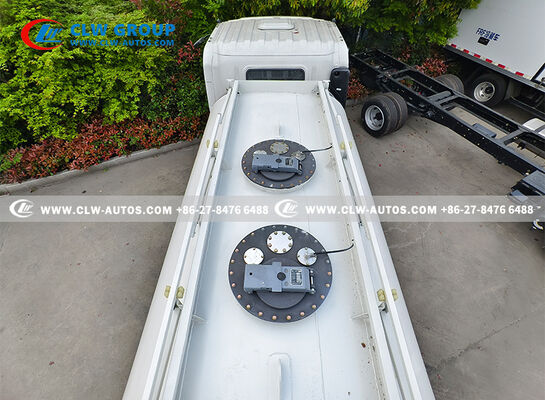 HOWO 5.25m³ Fuel Dispenser Truck with Censtar Dispenser and Carbon Steel Tank for Mobile Refueling