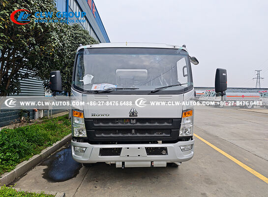 HOWO 4x2 RHD Mobile Refueling Truck with Mirrored Aluminum Alloy Tank and Dual-Dispenser System