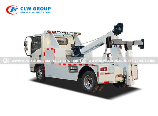 FAW Tiger VR 4x2 Light Duty Wrecker Truck with 350kg Lifting Capacity and China VI Diesel Engine for Urban Towing
