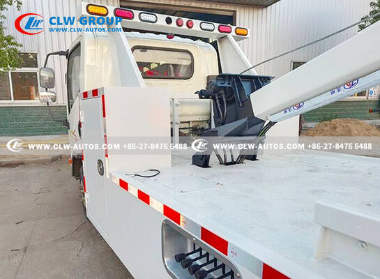 FAW Tiger VR 4x2 Light Duty Wrecker Truck with 350kg Lifting Capacity and China VI Diesel Engine for Urban Towing