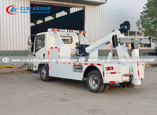FAW Tiger VR 4x2 Light Duty Wrecker Truck with 350kg Lifting Capacity and China VI Diesel Engine for Urban Towing