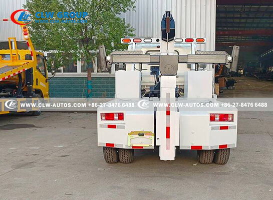 FAW Tiger VR 4x2 Light Duty Wrecker Truck with 350kg Lifting Capacity and China VI Diesel Engine for Urban Towing