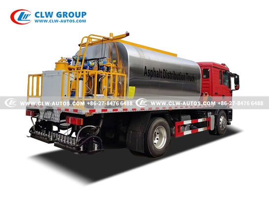 Sinotruk Sitrak 10,000L Intelligent Asphalt Distributor with RIELLO Burner and Proportional Pump Control