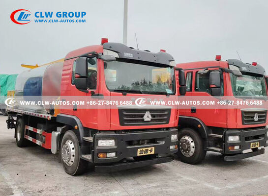 Sinotruk Sitrak 10,000L Intelligent Asphalt Distributor with RIELLO Burner and Proportional Pump Control