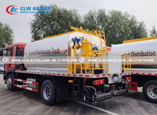 Sinotruk Sitrak 10,000L Intelligent Asphalt Distributor with RIELLO Burner and Proportional Pump Control