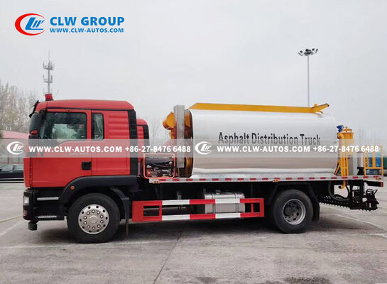 Sinotruk Sitrak 10,000L Intelligent Asphalt Distributor with RIELLO Burner and Proportional Pump Control
