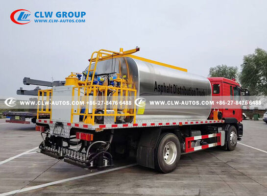 Sinotruk Sitrak 10,000L Intelligent Asphalt Distributor with RIELLO Burner and Proportional Pump Control