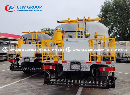 Sinotruk Sitrak 10,000L Intelligent Asphalt Distributor with RIELLO Burner and Proportional Pump Control