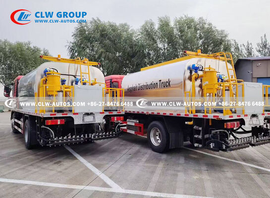 Sinotruk Sitrak 10,000L Intelligent Asphalt Distributor with RIELLO Burner and Proportional Pump Control