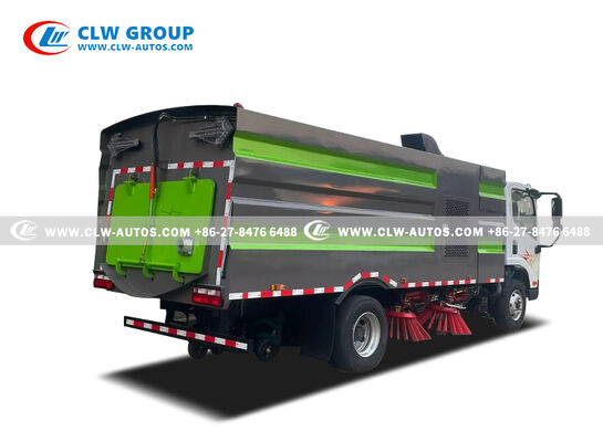 FAW 5.5m³ Right-Hand Drive Road Sweeper Truck with Regenerative Air Suction and Intelligent Touchscreen Control