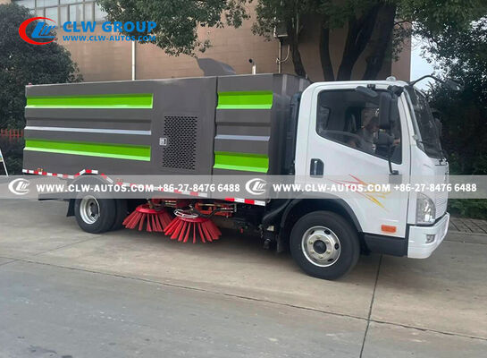 FAW 5.5m³ Right-Hand Drive Road Sweeper Truck with Regenerative Air Suction and Intelligent Touchscreen Control