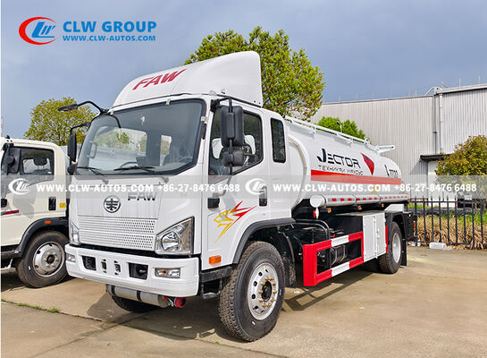 FAW 4x2 10 CBM Mobile Fuel Tanker Truck Dispenser