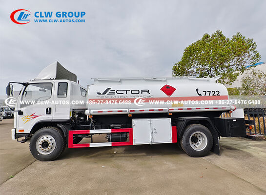FAW 4x2 10 CBM Mobile Fuel Tanker Truck Dispenser