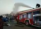 Howo 6 X 4 10 Wheel Large Fire Truck , Fire Service Truck For Factory