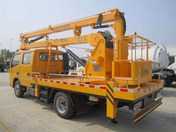 12 Meters Aerial Lift Truck , High Altitude Platfrom Bucket Lift Truck