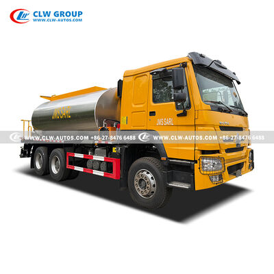 SINOTRUK HOWO 6x4 340HP Intelligent Asphalt Distributor Truck for Road Construction