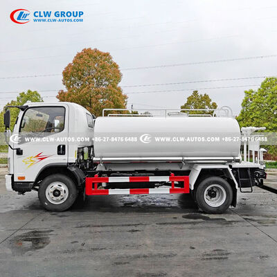 FAW 5m³ Capacity 304-2B Stainless Steel Water Sprinkler Truck with Euro III Engine for Municipal & Industrial Use