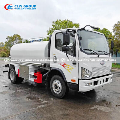 FAW 5m³ Capacity 304-2B Stainless Steel Water Sprinkler Truck with Euro III Engine for Municipal & Industrial Use