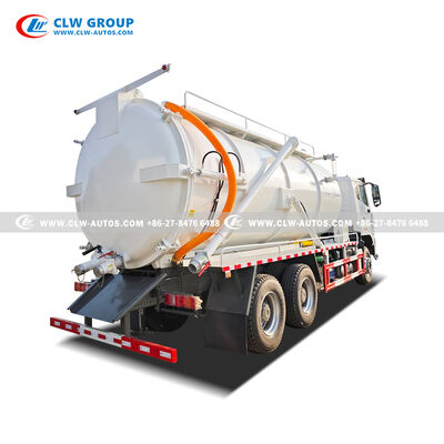 Sinotruk HOWO NX 20m³ Right-Hand Drive Sewage Suction Truck with Corrosion Resistant Vacuum Tanker for Municipal Waste