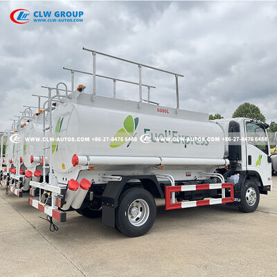 ISUZU NPR 6,000L Fuel Bowser with 150HP Euro V Engine and Integrated Fuel Dispenser for Commercial Refueling