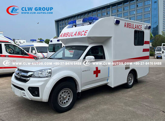 Foton 4x4 All-Terrain Ward-Type Ambulance with Mitsubishi 210HP Engine & Customizable Medical Suite