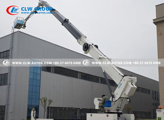 ISUZU GIGA 34-Meter Insulated Aerial Work Truck with Dielectrically Insulated Bucket and Articulated Folding Arm