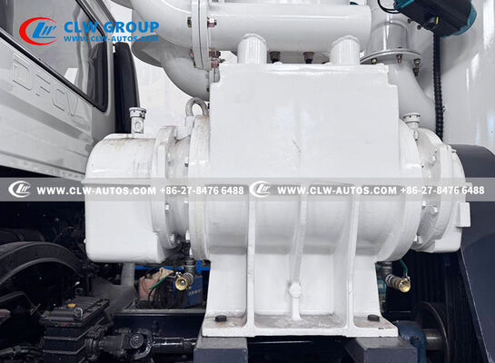 Dongfeng 6x4 Sand-Suction Truck with 12-15m³ Capacity, Cyclone Dust Collector & Two-Stage Overflow Protection
