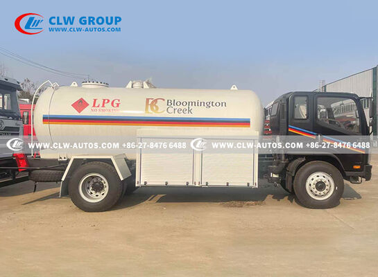 FAW RHD 10m³ LPG Bobtail Truck – Right-Hand Drive Gas Tanker with Q345R Steel Tank for African Markets