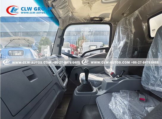 HOWO 4x4 Right-Hand Drive Refrigerated Truck with 5.4 Ton Electric Winch