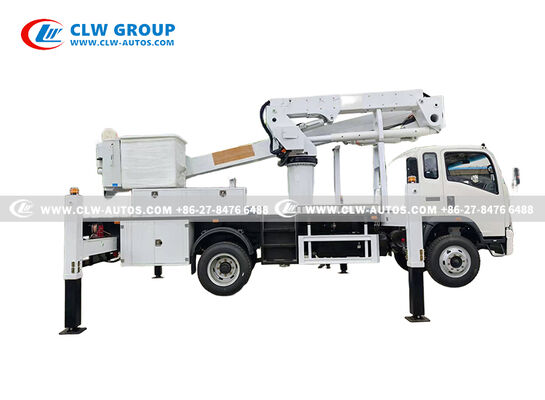 HOWO 18m Insulated Boom Aerial Work Platform Truck with 45kV Insulation Handling Jib