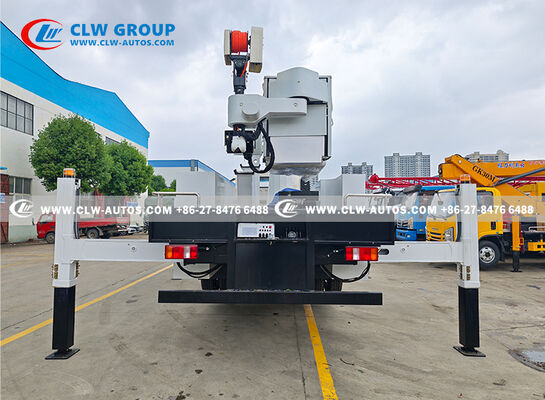 HOWO 18m Insulated Boom Aerial Work Platform Truck with 45kV Insulation Handling Jib