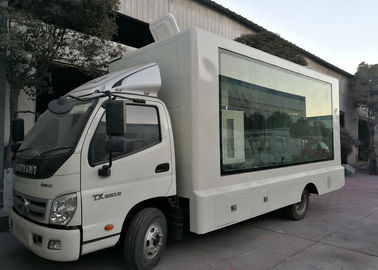 P6 Scrolling Billboard Truck , Led Wall Truck For Products Promotion