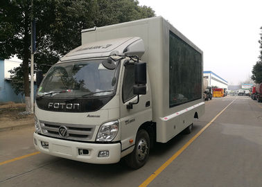 P6 Scrolling Billboard Truck , Led Wall Truck For Products Promotion