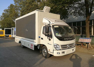 P6 Scrolling Billboard Truck , Led Wall Truck For Products Promotion