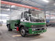 Q235 Carbon Steel Petrol Tanker Truck , Diesel Delivery Truck For ISUZU Oil Refiller Tank