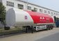 40 Ton Oil Tank Fuel Delivery Truck Semi Trailer 50000 Liters With Three Axle