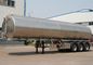 Large Fuel Delivery Truck Palm Oil Tank Transport Trailer 45,000 Liters 35 Ton