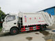 High Compacting Ratio Waste Management Garbage Truck 5 Ton Loading Capacity