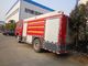 Emergency Rescue Fire Truck , HOWO 8 Tons Foam Fire Truck Good Performance