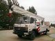 Dongfeng 170hp 20M Aerial Lift Truck , Aerial Platform Truck With 360 Degree Rotation Arms