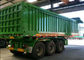 Dump Tanks Trucks And Trailers 3 Axle Tipping Rear Unloading Dump Semi Trailer