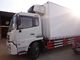 Dongfeng 10 Ton Refrigerated Truck , -15 ℃ Refrigerated Delivery Truck With Rear Hydraulic Loading Plate