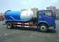 High Pressure Vacuum Suction Truck With 6cbm Water Tanker 6cbm Sewage Tanker
