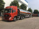 Oil Tank Trailer Fuel Delivery Truck Semi Trailer 45CBM Aluminium Alloy Thermal Insulation