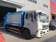 Recycling Residential Garbage Compactor Truck Rear Loading Garbage Truck 10cbm