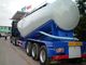 2 Axle 35cbm Cement Tanks Trucks And Trailers For Dry Powder Flour Transportation