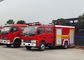 4 Tons 4CBM Water Foam Fire Brigade Truck Good Performance SGS Certification