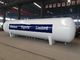 Horizontal LPG Bullet Storage Tank / LPG Truck Tanker For Bottling Plants